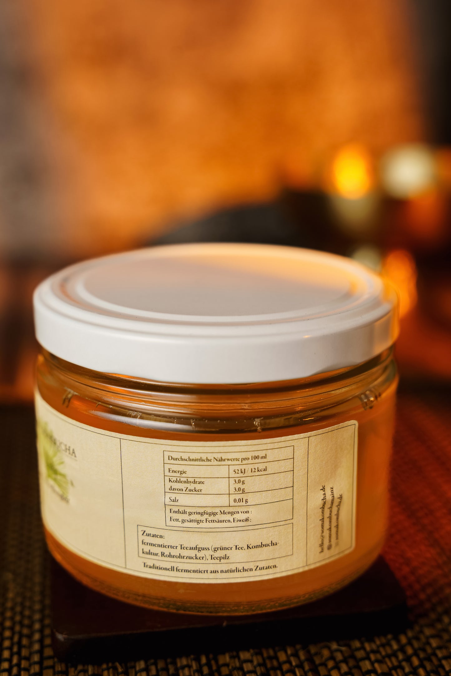 Soma Kombucha - Scoby mit Starterflüssigkeit 300ml