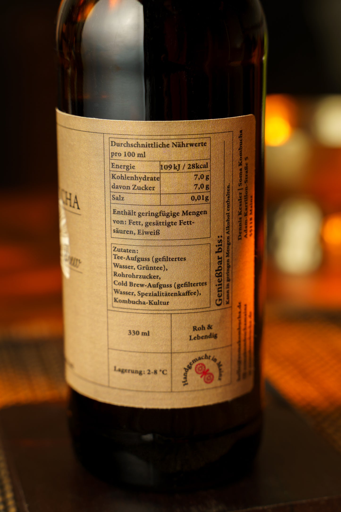 Soma Kombucha - Specialty Cold Brew 6x330ml