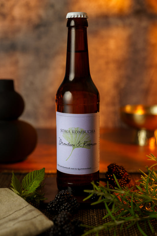 Soma Kombucha - Brombeere Rosmarin 6x330ml