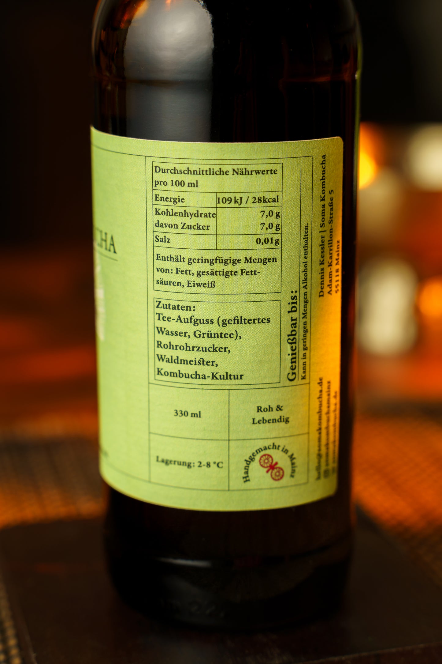 Soma Kombucha - Waldmeister 6x330ml